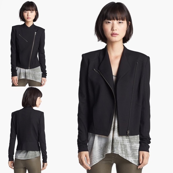 Helmut Lang moto ponte jacket blazer - Picture 2 of 8